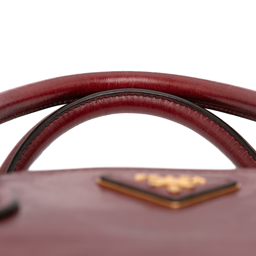Pre-Loved Prada Vitello Shine Satchel - Picture 10 of 11